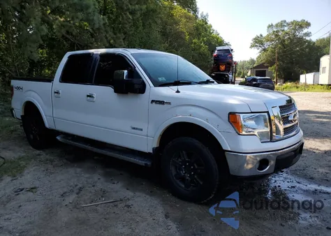 2012 Ford F150 Supercrew из США, поврежденный, VIN 1FTFW1ET9CFA91661